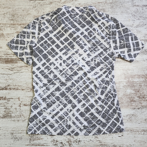 Tail White Label Performance Active Polo Top Size Small Black White - Picture 5 of 7